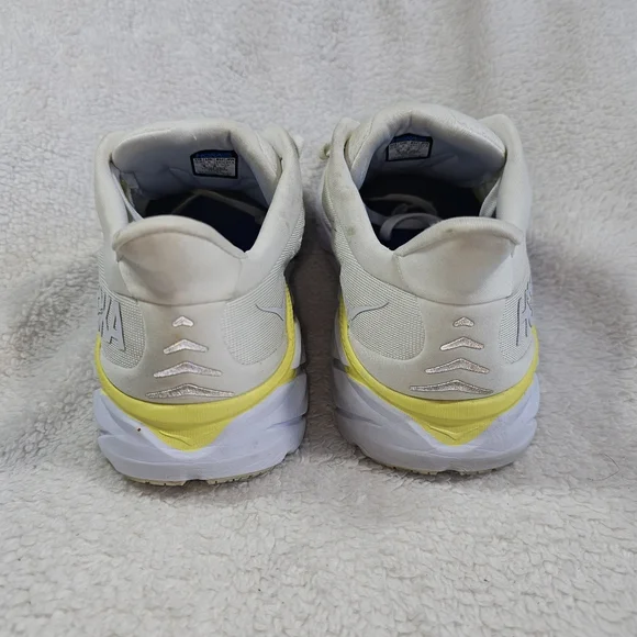 Hoka One One Womens Clifton 8 1119394 BDBBW White Running Shoes Sneaker Sz10.5 B - Picture 4 of 13